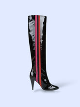 Load image into Gallery viewer, Alchimia Di Ballin Racing Stripe Heels/sz 38/7.5