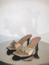 Load image into Gallery viewer, Two Lips Tan Butterfly Heels-sz 7