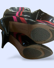 Load image into Gallery viewer, Alchimia Di Ballin Racing Stripe Heels/sz 38/7.5