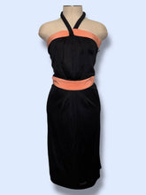 Load image into Gallery viewer, Fendi Colorblock Halter Mini Dress-sz XS
