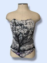 Load image into Gallery viewer, Mary Katrantzou Designer Cherry Blossom Corset-sz 6