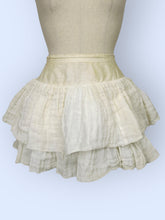Load image into Gallery viewer, 50s Gauzey Layered Mini Skirt-sz XS/S