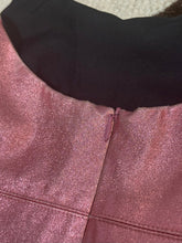 Load image into Gallery viewer, Anna Sui Pink Metallic Lace Mini Dress-sz 2