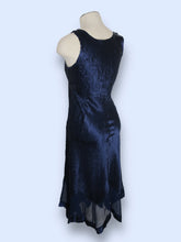 Load image into Gallery viewer, Navy Slinky Fairy Dress-sz S/M
