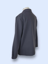 Load image into Gallery viewer, 90s Grey Folded Blazer-sz 12
