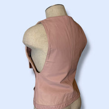 Load image into Gallery viewer, Charlotte Ronson Baby Pink Leather Vest-sz 0/XS
