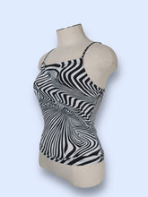 Load image into Gallery viewer, Y2K Swirl Tank-sz S/M
