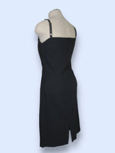 Load image into Gallery viewer, 90s Morgan De Toi Boned Midi Dress-sz M
