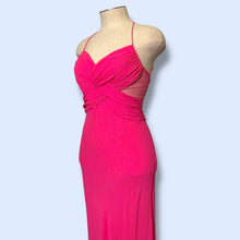 Load image into Gallery viewer, Cache Pink Silk Maxi Dress-sz 2
