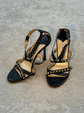 Load image into Gallery viewer, Jimmy Choo Studded O Ring Heels-sz 37/6.5-7
