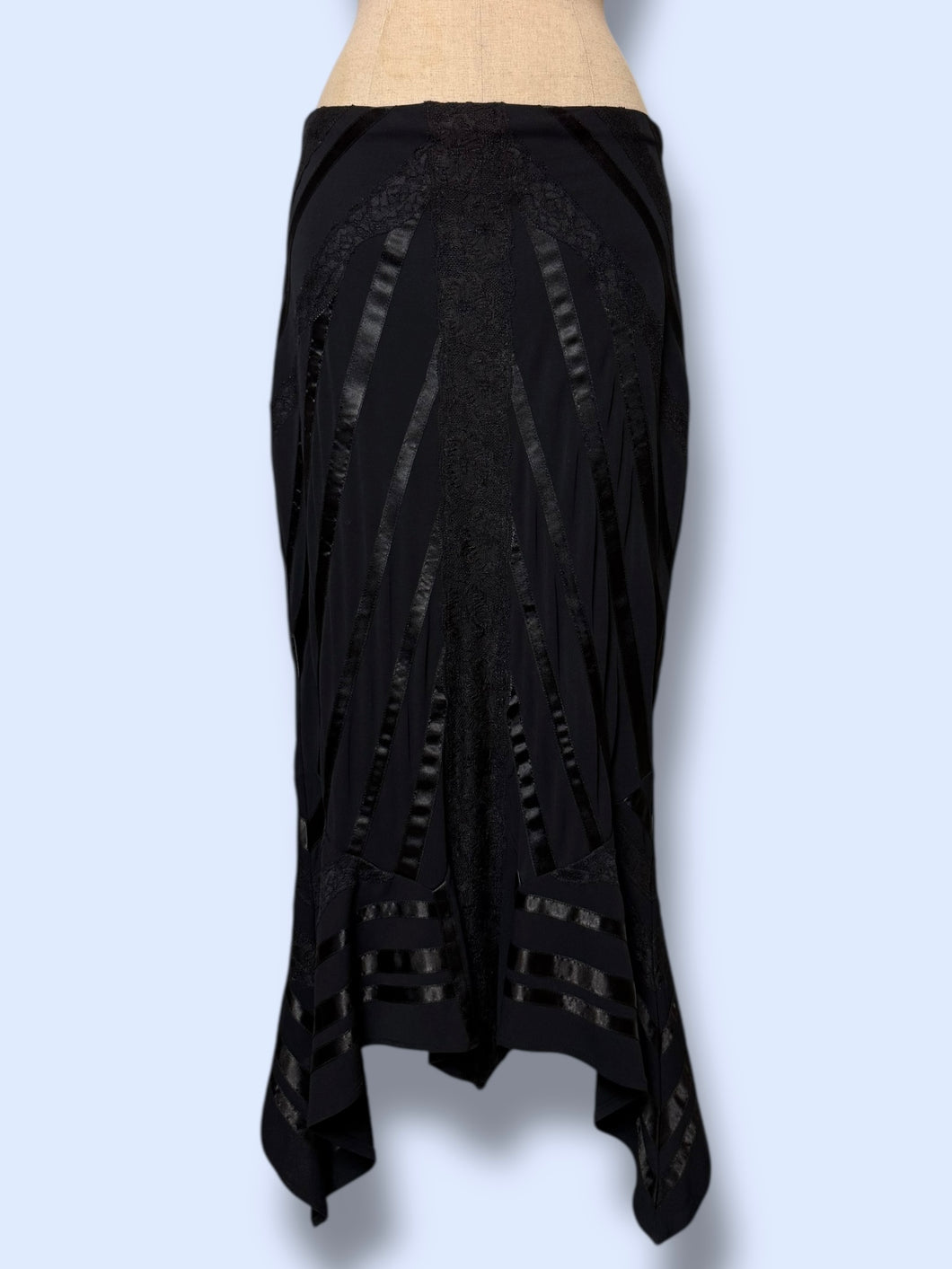 Y2K Express Lacey Mermaid Skirt-sz M/L