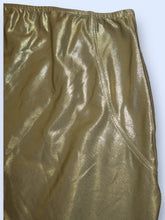 Load image into Gallery viewer, Isabel Martin Paris Gold Bodycon Skirt-sz S
