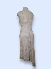 Load image into Gallery viewer, Asymmetrical Tan Lace Dress-sz 4
