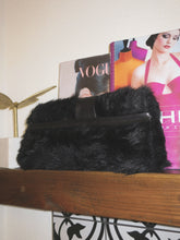 Load image into Gallery viewer, Large Fuzzy Glam Purse Clutch
