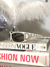 Load image into Gallery viewer, 00s Dolce and Gabbana Cream Shield Sunglasses
