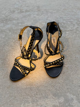 Load image into Gallery viewer, Jimmy Choo Studded O Ring Heels-sz 37/6.5-7
