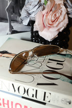Load image into Gallery viewer, Y2K Brown Rimless Sunglasses
