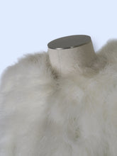 Load image into Gallery viewer, 60s Glam Marabou Feather Coat-sz M
