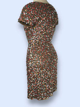 Load image into Gallery viewer, Jovani Beachy Sequin Mini Dress-sz 4
