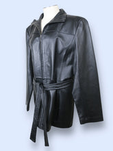 Load image into Gallery viewer, Worthington Leather Zip Coat-sz XL
