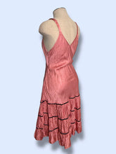 Load image into Gallery viewer, Betsey Johnson Pink Pink Ruffled Midi Dress-sz S/M
