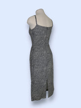 Load image into Gallery viewer, 90s Lucent Snakeskin Midi Dress-sz S
