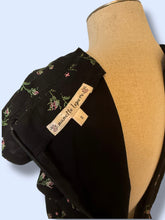 Load image into Gallery viewer, 90s Nanette Lepore Rosette Midi Dress-sz 6/8
