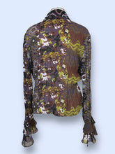 Load image into Gallery viewer, Violet &amp; Claire Flare Sleeve Top-sz L/XL
