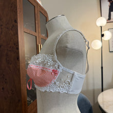 Load image into Gallery viewer, Pink Gingham Bra-sz S/34dd
