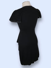 Load image into Gallery viewer, Nanette Lepore Wool Beaded Mini Dress-sz S
