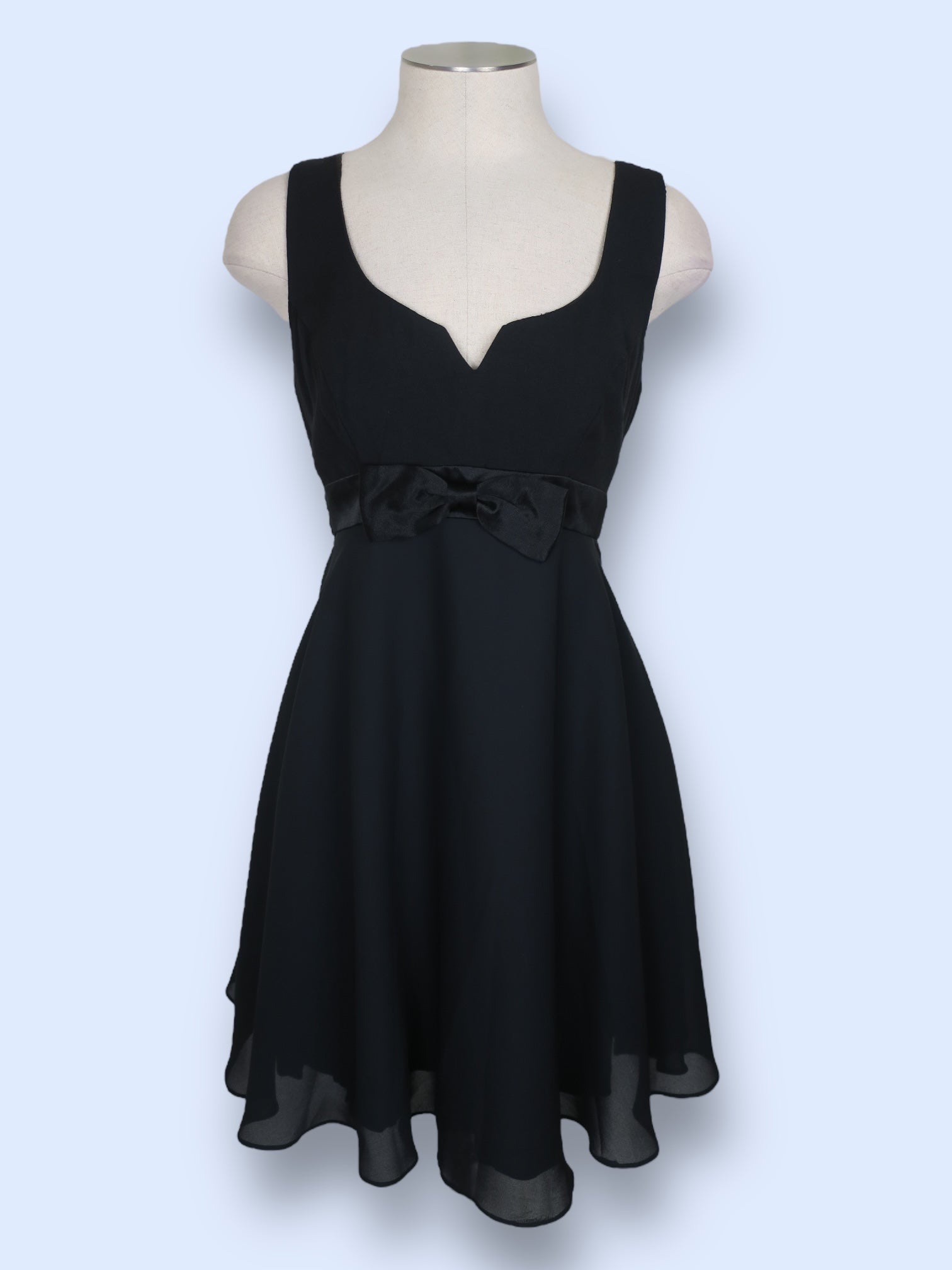 90s Roberta Bow Mini Dress-sz 7/8 90s Roberta Bow Mini Dress-sz 7/8
