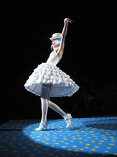 Load image into Gallery viewer, Betsey Johnson Runway Drop Waist White Eyelet Tiered Dress-sz S
