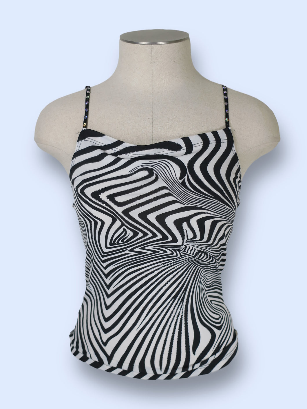 Y2K Swirl Tank-sz S/M