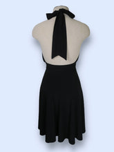Load image into Gallery viewer, Black Halter Dress-sz S
