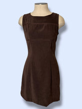 Load image into Gallery viewer, Y2K XOXO Brown High Neck Mini Dress-sz 5
