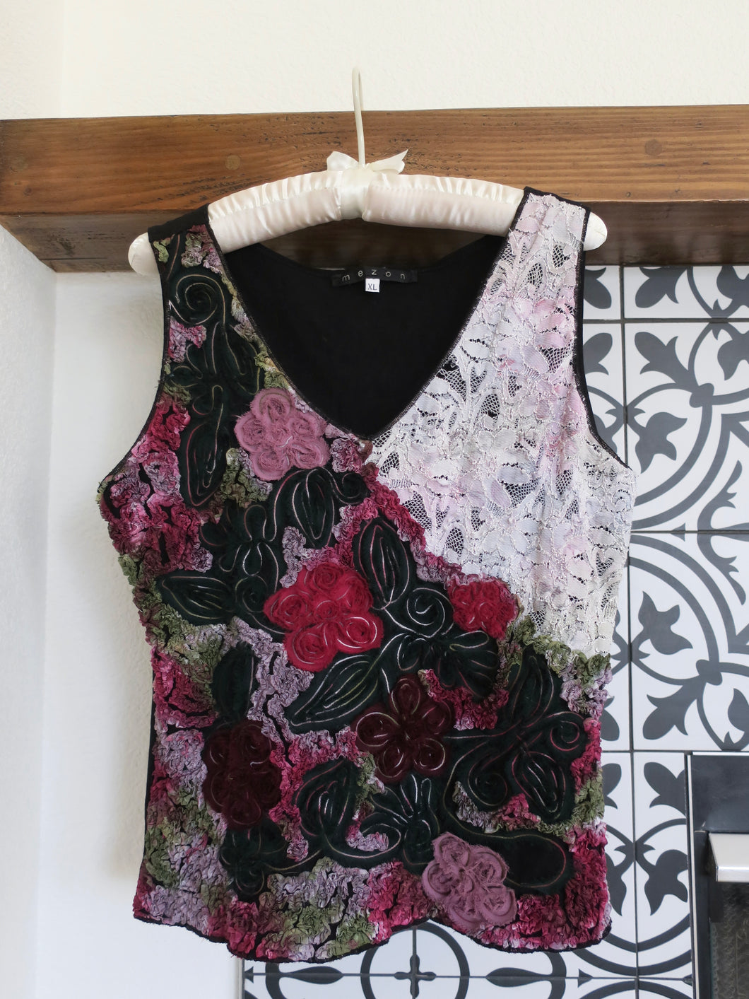 Mezon Textured Tank-sz XL