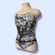 Load image into Gallery viewer, Mary Katrantzou Designer Cherry Blossom Corset-sz 6
