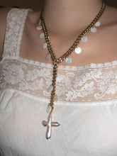 Load image into Gallery viewer, Seashore Cross Lariat
