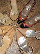 Load image into Gallery viewer, Two Lips Tan Butterfly Heels-sz 7

