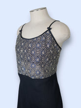 Load image into Gallery viewer, Jones NY Navy Bow Detail Slip Dress-sz L

