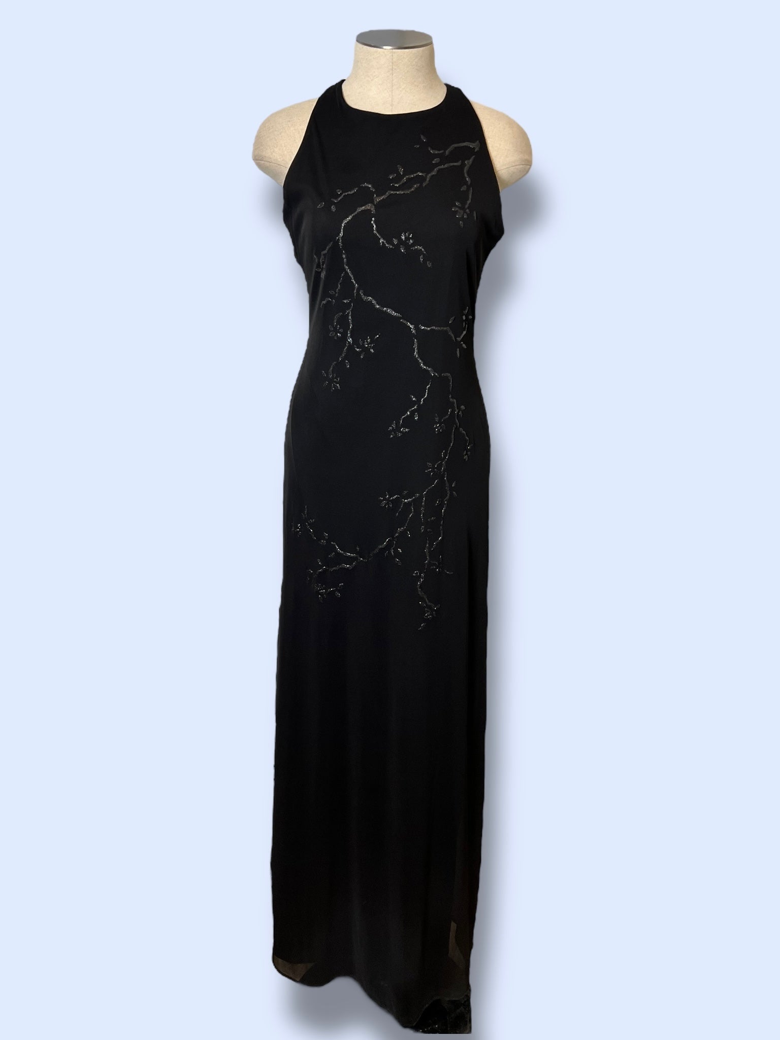90s Laundry by Shelli Segal Cherry Blossom Gown-sz 6 – The Phonebooth