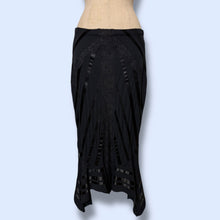 Load image into Gallery viewer, Y2K Express Lacey Mermaid Skirt-sz M/L
