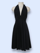 Load image into Gallery viewer, Black Halter Dress-sz S
