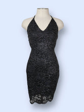 Load image into Gallery viewer, Privvy Sparkly Mini Dress-sz XS/S
