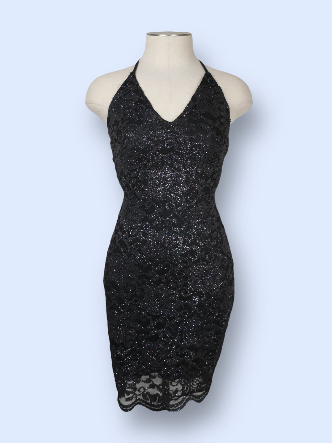 Privvy Sparkly Mini Dress-sz XS/S