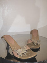 Load image into Gallery viewer, Two Lips Tan Butterfly Heels-sz 7

