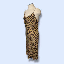 Load image into Gallery viewer, Jones NY Silk Zebra Midi Dress-sz 8
