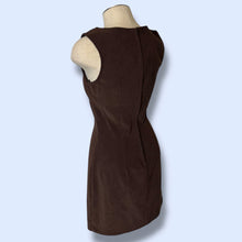 Load image into Gallery viewer, Y2K XOXO Brown High Neck Mini Dress-sz 5
