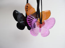 Load image into Gallery viewer, 70s Mega Butterfly Cord Necklace
