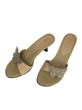 Load image into Gallery viewer, Two Lips Tan Butterfly Heels-sz 7
